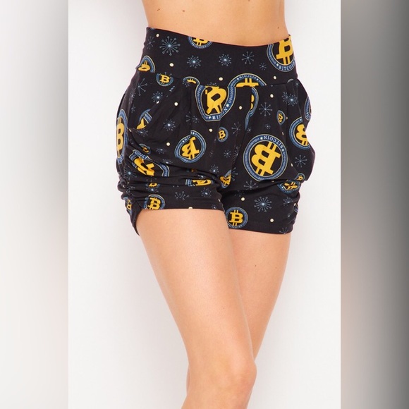 Casual & Comfy Soft Harem Black Shorts - Picture 6 of 9